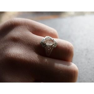 alternative raw diamond engagement ring raw crystal size 4 5 6 7 8 8 9 1…